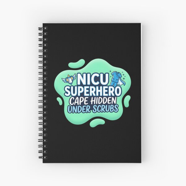 Item preview, Nicu superhero. Cape hidden under scrubs | NICU Nurse designed and sold by SocialStaticz.