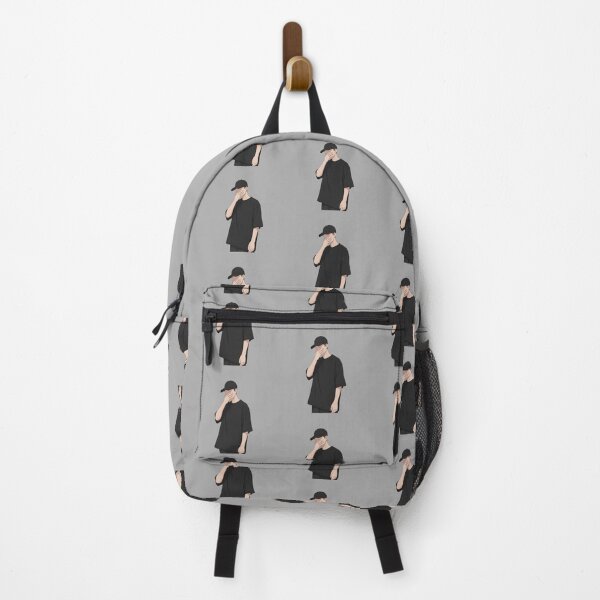 Item preview, Minimalist Boy in Black Outfit – Aesthetic Anime Style Illustration designed and sold by TrendTonic1.