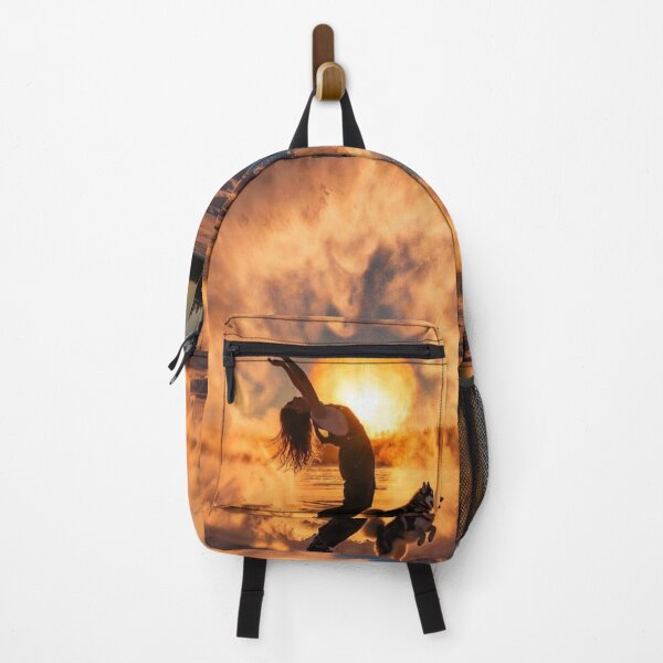Item preview, Golden Arctic Freedom – Winter Sunset Energy designed and sold by PixelVibe782.
