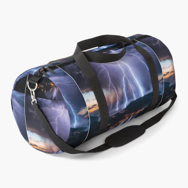Item preview, Electric Fury – Lightning Over the Fjord designed and sold by PixelVibe782.