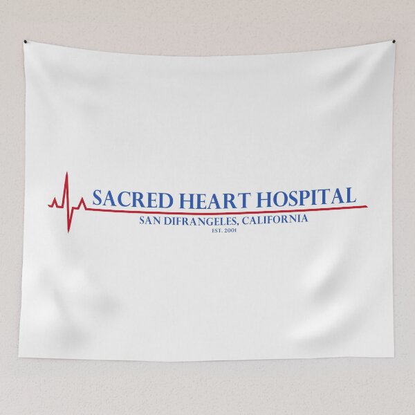 Item preview, Sacred Heart Hospital designed and sold by Crossroads-Art.
