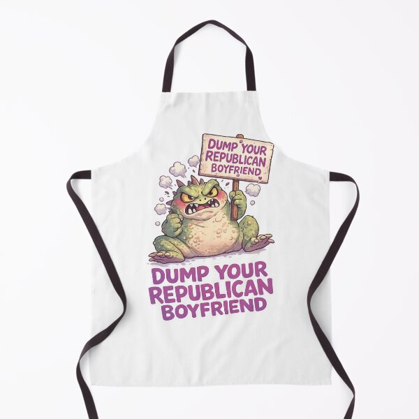 Item preview, Dump Your Republican Boyfriend Bold Political Satire Quote designed and sold by Aryabek.