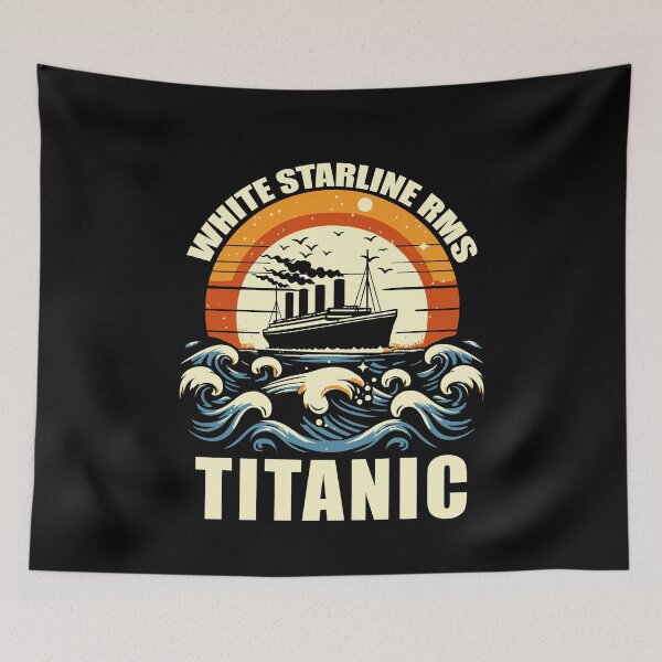 Item preview, Titanic Expert - White Starline RMS Titanic Boys Girls  designed and sold by farhanhafeez.