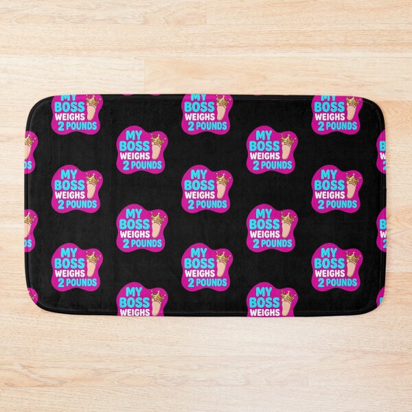 Item preview, My boss weighs 2 pounds | NICU Nurse designed and sold by SocialStaticz.