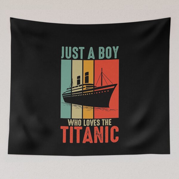Item preview, Titanic Boy Loves Titanic - Boys Titanic for Boys Kids Youth designed and sold by farhanhafeez.