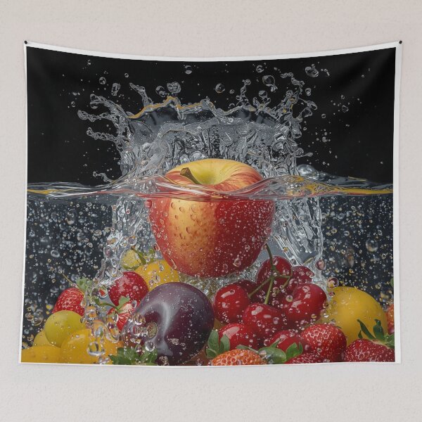 Item preview, Fruit Splash Symphony – Fresh Energy Burst designed and sold by PixelVibe782.