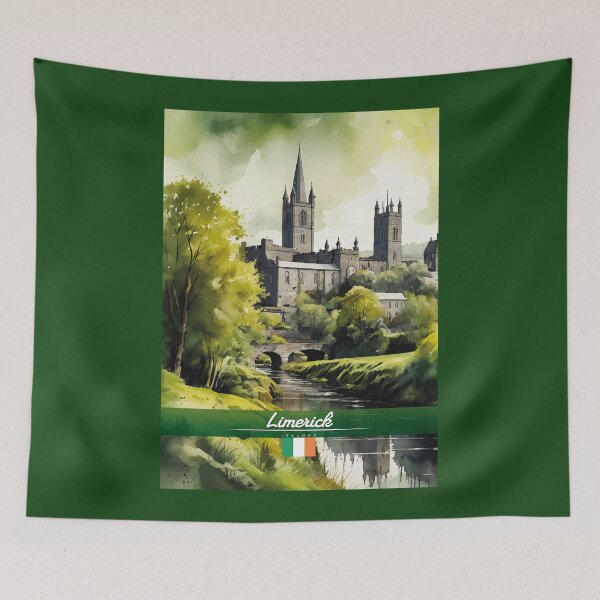 Item preview, Limerick Ireland Travel designed and sold by Thistle-TShop.
