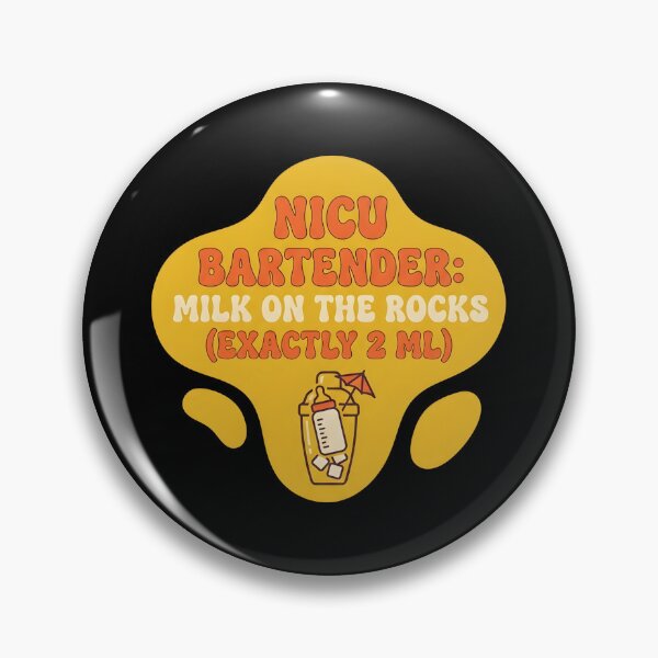 Item preview, Nicu bartender. Milk on the rocks exactly 2ml | NICU Nurse designed and sold by SocialStaticz.