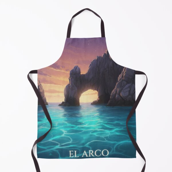 Item preview, The Arch of Cabo San Lucas - Magical Twilight Travel Poster designed and sold by Rod_Studio_Shop.