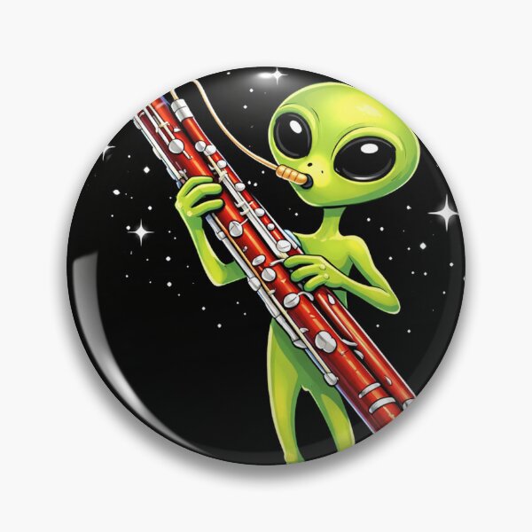 Item preview, Alien Bassoonist designed and sold by Lisa's Musical Madness.