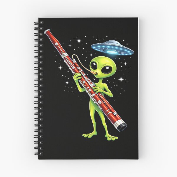 Item preview, Alien Bassoonist designed and sold by Lisa's Musical Madness.