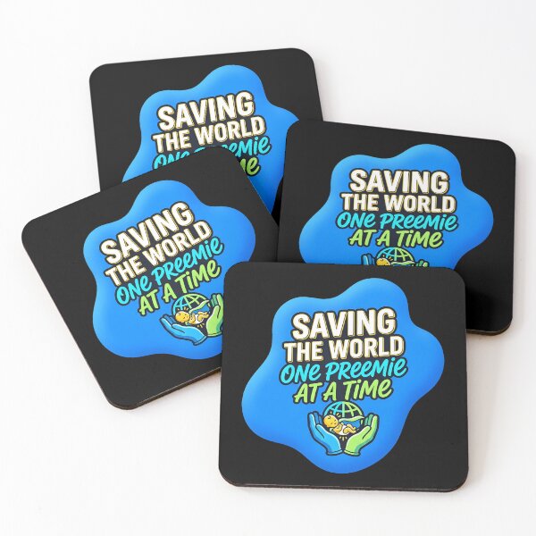 Item preview, Saving the world one preemie at a time | NICU Nurse designed and sold by SocialStaticz.