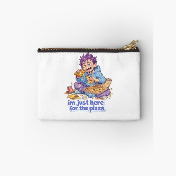 Item preview, I’m Just Here for the Pizza Funny Late Night Food Quote designed and sold by Aryabek.