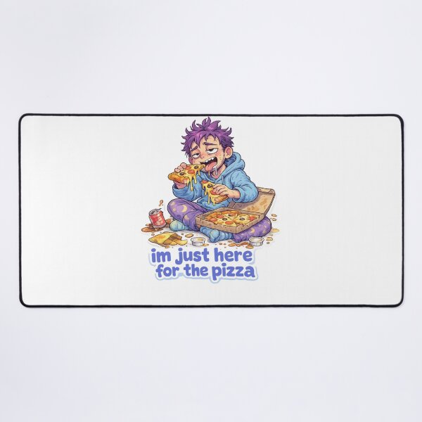 Item preview, I’m Just Here for the Pizza Funny Late Night Food Quote designed and sold by Aryabek.