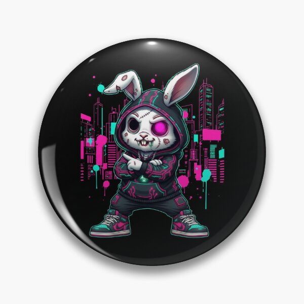 Item preview, Neon Necro-Hare designed and sold by iCreatevin.