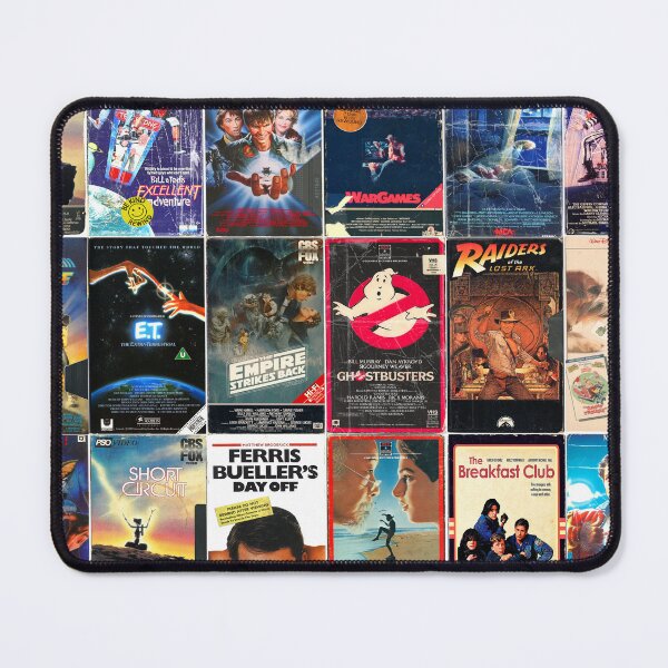 Item preview, Películas clásicas de los 80 - Impresión de portada de VHS vintage designed and sold by Mr Mustard Prints.