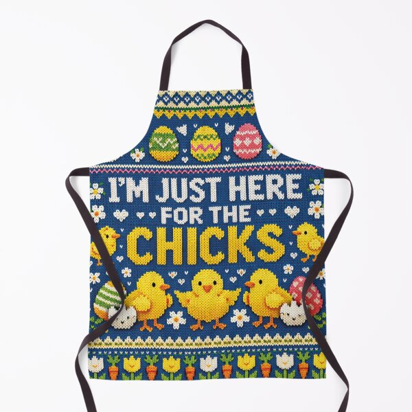 Item preview, I'm Just Here For The Chicks Knitting Pattern designed and sold by Mauswohn.