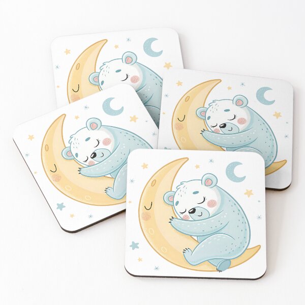 Item preview, Sleepy Moon Bear designed and sold by Neural-canvas.