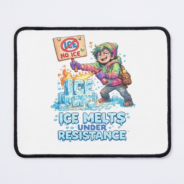 Item preview, Ice Melts Under Resistance No ICE Protest - USA Immigration designed and sold by Aryabek.