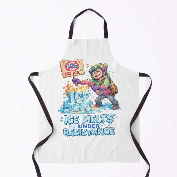 Item preview, Ice Melts Under Resistance No ICE Protest - USA Immigration designed and sold by Aryabek.