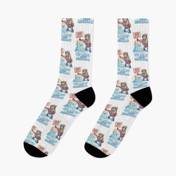 Item preview, Ice Melts Under Resistance No ICE Protest - USA Immigration designed and sold by Aryabek.