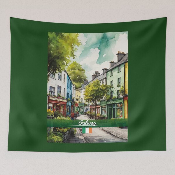 Item preview, Viajes a Galway, Irlanda designed and sold by Thistle-TShop.