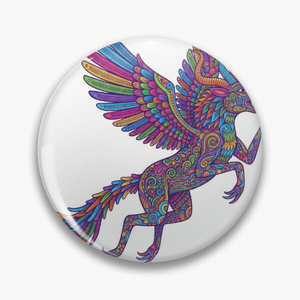 Item preview, "Oaxaca Alebrije - Mexican Folk Art Fantasy Creature designed and sold by Rod_Studio_Shop.