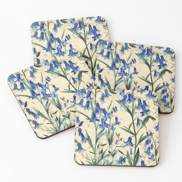 Item preview, Bluebell Flowers Vintage Cottagecore Style designed and sold by TheBohemianLark.