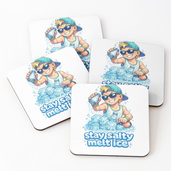 Item preview, Stay Salty Melt Ice Cool Sunglasses Attitude Quote designed and sold by Aryabek.