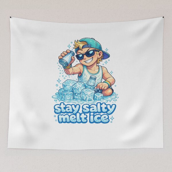 Item preview, Stay Salty Melt Ice Cool Sunglasses Attitude Quote designed and sold by Aryabek.