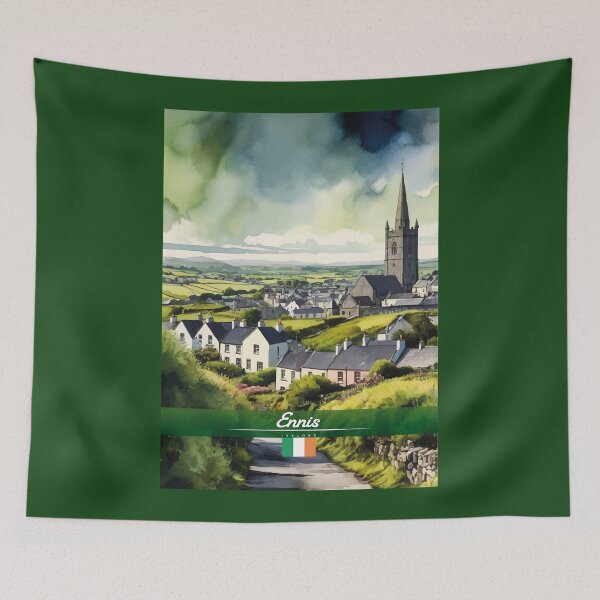 Item preview, Ennis Ireland Travel designed and sold by Thistle-TShop.