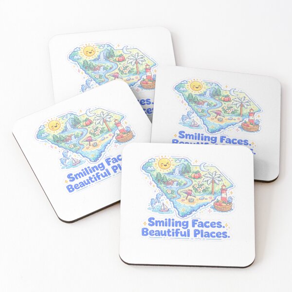 Item preview, Smiling Faces Beautiful Places North Carolina Scenic Map designed and sold by Aryabek.