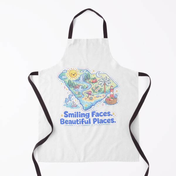 Item preview, Smiling Faces Beautiful Places North Carolina Scenic Map designed and sold by Aryabek.