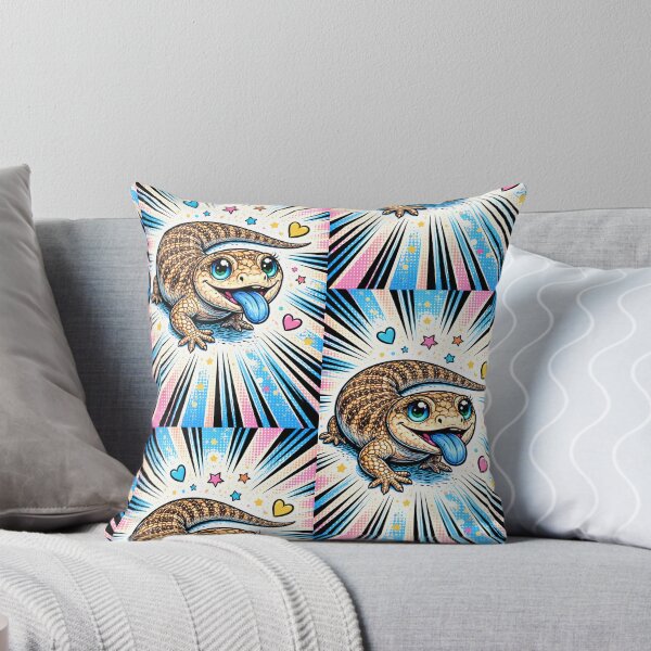 Item preview, Vintage Retro Blue Tongue Lizard designed and sold by The Echo of Time .