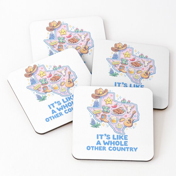 Item preview, It’s Like a Whole Other Country Texas Cute State Map designed and sold by Aryabek.