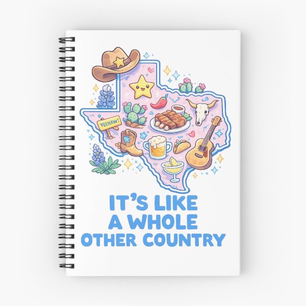 Item preview, It’s Like a Whole Other Country Texas Cute State Map designed and sold by Aryabek.