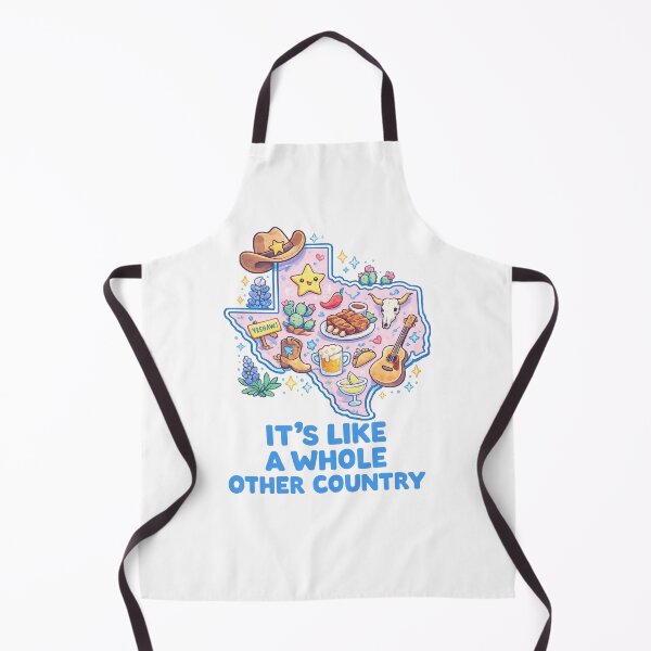Item preview, It’s Like a Whole Other Country Texas Cute State Map designed and sold by Aryabek.