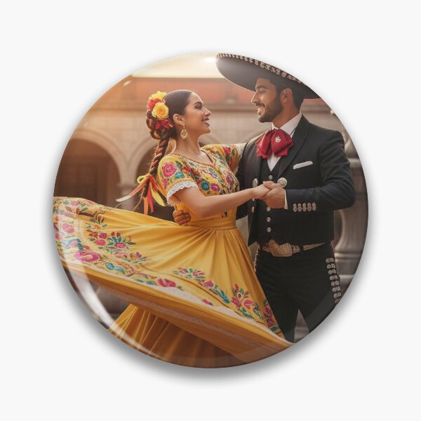 Item preview, Mexican Folklore - Traditional Mexican Dance Couple designed and sold by Rod_Studio_Shop.