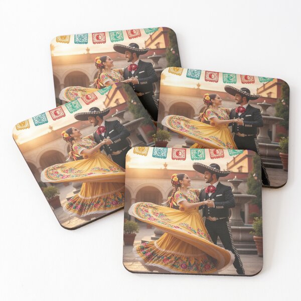 Item preview, Mexican Folklore - Traditional Mexican Dance Couple designed and sold by Rod_Studio_Shop.