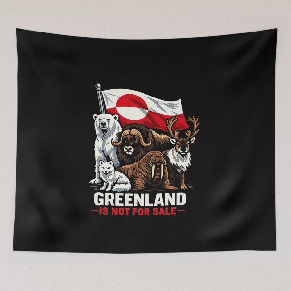 Item preview, Greenland Not for Sale designed and sold by cortneyreid.