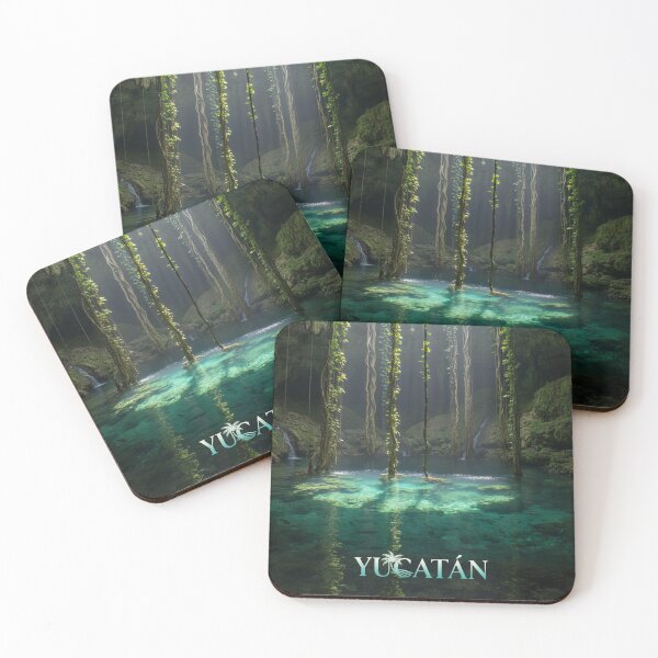 Item preview, Yucatan Cenote - Mexican Natural Wonder Travel Poster designed and sold by Rod_Studio_Shop.