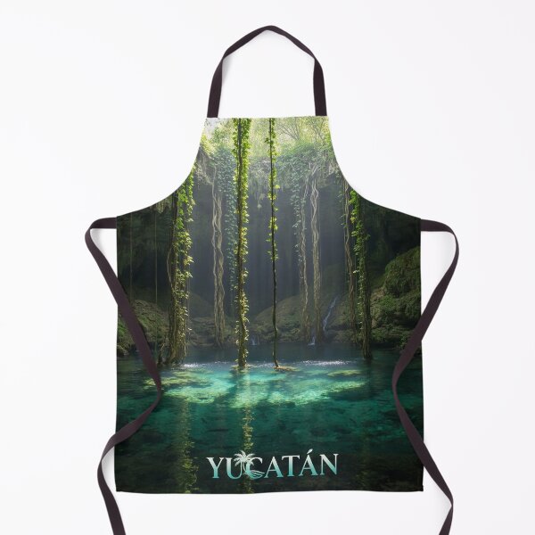 Item preview, Yucatan Cenote - Mexican Natural Wonder Travel Poster designed and sold by Rod_Studio_Shop.
