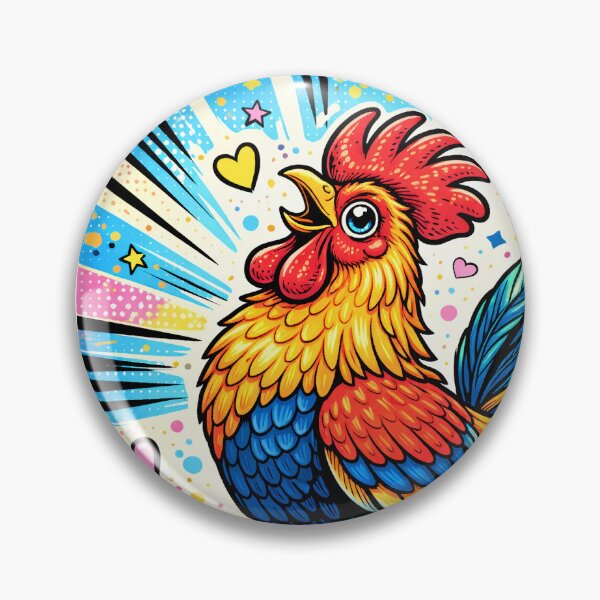 Item preview, Vintage Retro Rooster designed and sold by Dreamweavemerch.