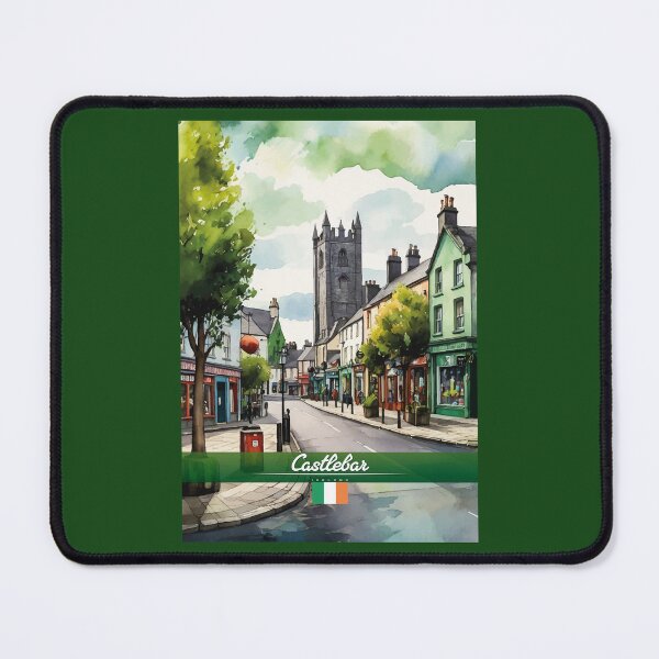 Item preview, Castlebar Ireland Travel designed and sold by Thistle-TShop.
