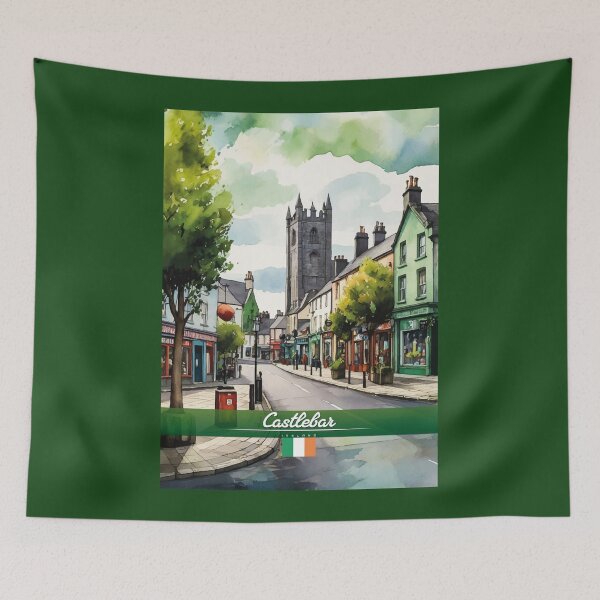 Item preview, Castlebar Ireland Travel designed and sold by Thistle-TShop.