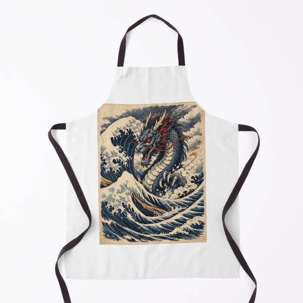 Item preview, Eternal Wave Dragon – Ukiyo-e Japanese Myth Art designed and sold by Good Luck1688.