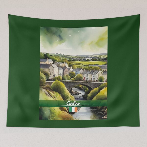 Item preview, Carlow Ireland Travel designed and sold by Thistle-TShop.
