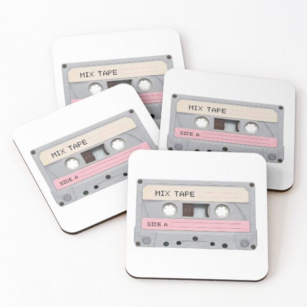 Item preview, Retro Grey Analog Cassette Tape Mix Tape designed and sold by BlurBlurDesign.