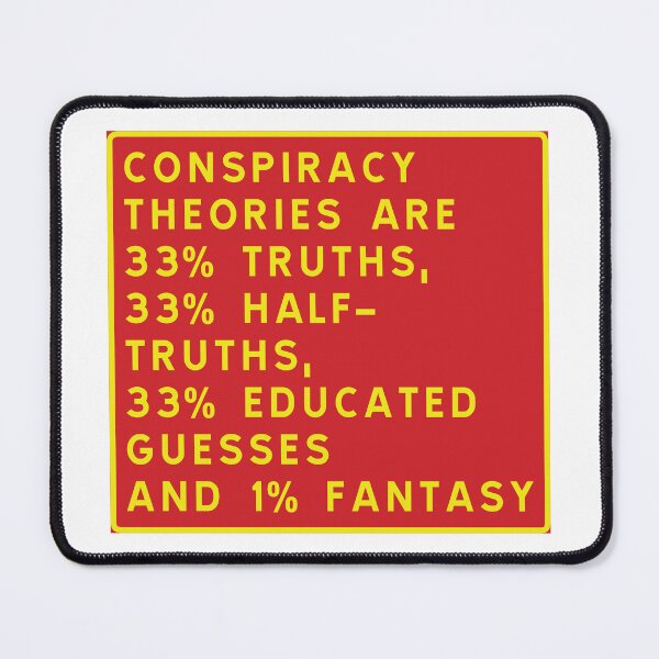 Item preview, Conspiracy Theory designed and sold by ALF2023.