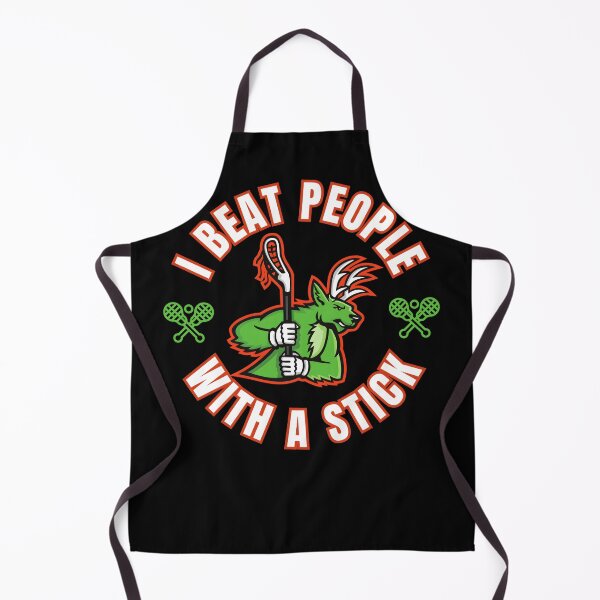Item preview, I Beat People With A Stick – Funny Sports Humor Tee & Gifts | Lacrosse Pool Billiards Design designed and sold by Teetreasure2.